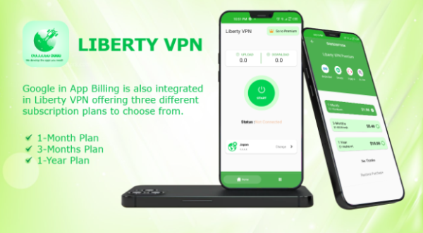 Liberty VPN - Free & Unlimited VPN Service Version 3.1 | Android Source Code